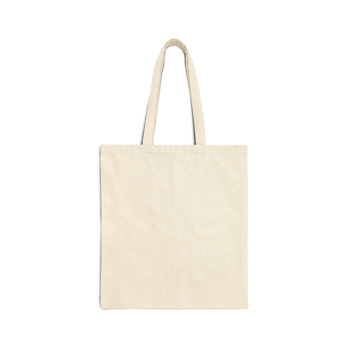 Canvas Tote Bag — Purple Watercolor Clematis Floral Grocery & Market Bag
